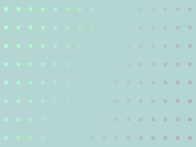 Daily Pattern - 12 06 19 circles gradient green greenery