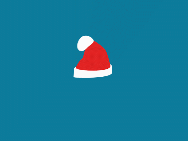 Santa is swinging aftereffects cinema4d loading santa sketchandtoon