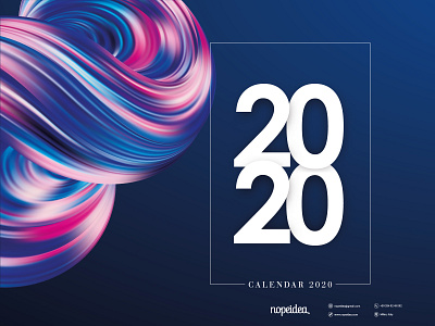 Digital Art Calendar 2020 by Nopeidea® - Free Download 2020 art artist behance calendar daniele design digital download free galasso graphic graphics nopeidea photobashing photoshop portfolio promo