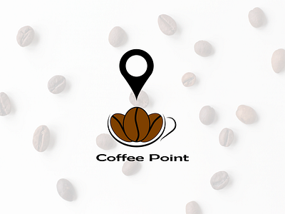 Cafe Logo branding design flat illustration logo vector