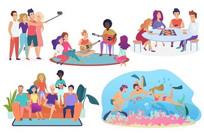 vector people illustrations branding design illustration illustration art illustration design illustration digital illustrator isometric design vector