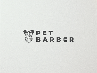 Pet barber logo design barber barber logo barbershop brand dog logo logo a day logo challenge logo design logo designer logo inspiration logo mark logos pet pet barber pet logo pet shop pets rahalarts