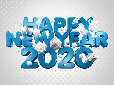 Happy New Year 2020 / Сolor Of The Year