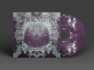 Nihilaeth - Nescience Artwork album art album artwork album cover artwork cd artwork cd cover cd design cd packaging cover art cover artwork cover design music music art