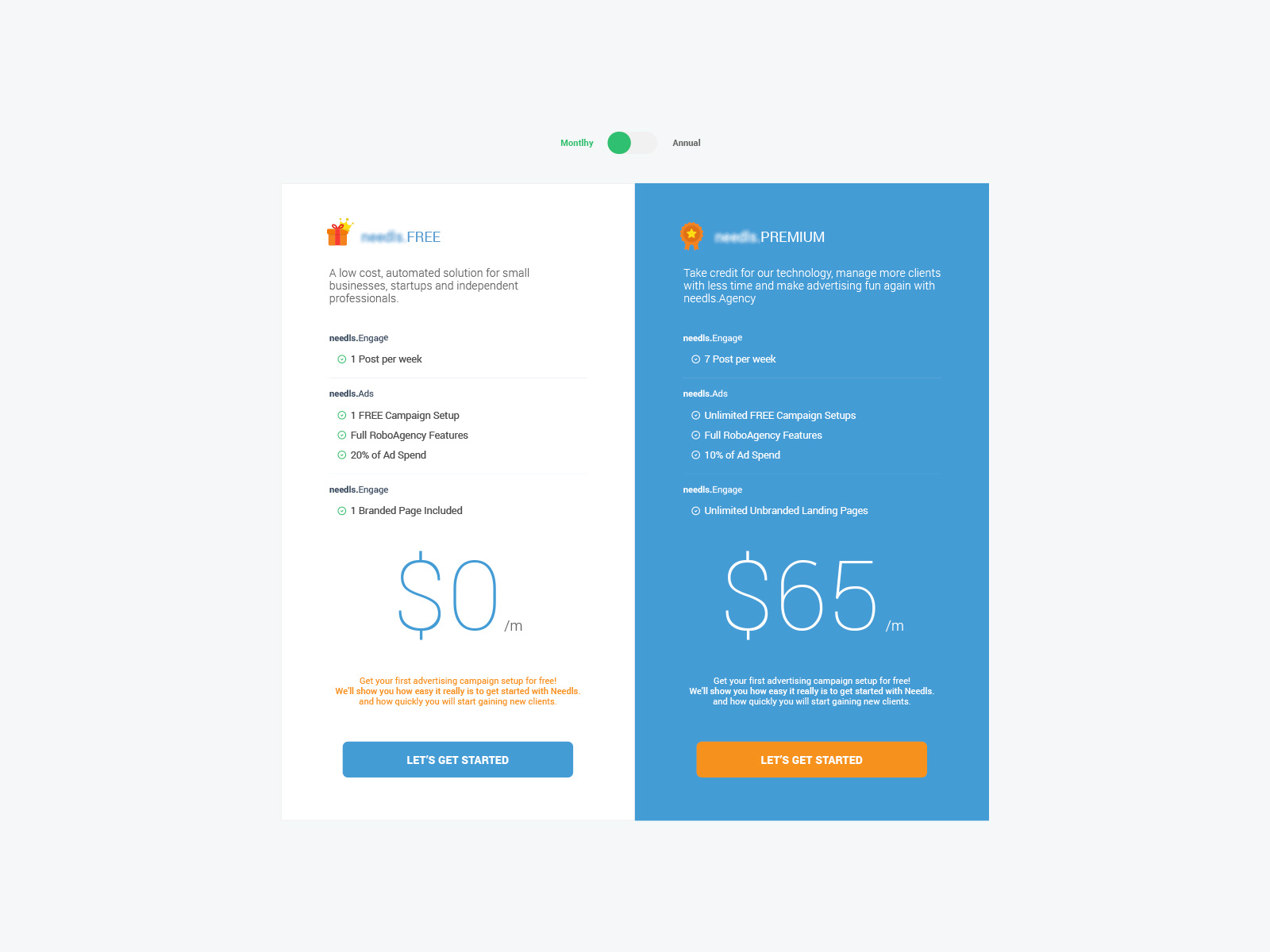 Example of Long Form Sales Landing Page