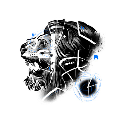 Lion of judah characterdesign design graphics illustration logo portrait portrait art vector