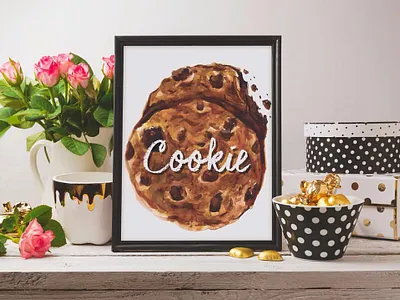 Cookie Type Decor illustration typography