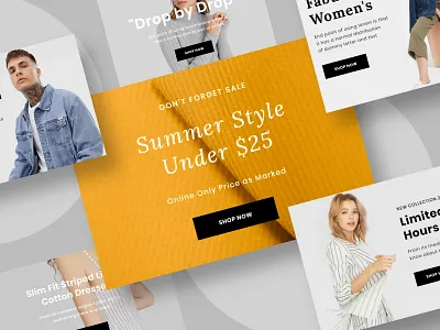 Feshto - Email Template Modules branding design editor email email design email template fashion typography ui ux website