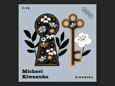 5. Michael Kiwanuka 10x19 illustration music record albums