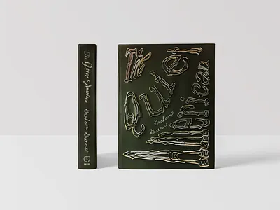 The Quiet American Book Cover book cover book cover design paper art papercraft quilling typography