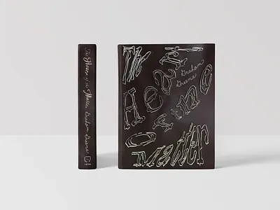 The Heart of the Matter Book Cover book cover book cover design paper art papercraft quilling typography