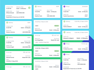 Order Card Iterations app card card design cards cards ui component delivery ecommerce freebie iterate iteration iterations minimal mobile order platform trial trials ui ux