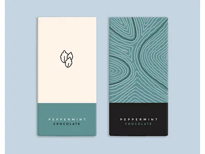 𝙎𝙀𝙇𝙁 𝙋𝙍𝘼𝘾𝙏𝙄𝘾𝙀 | Peppermint Chocolate Wraps chocolate illustrator design minimalism minimalistic portfoliowork selfpractice