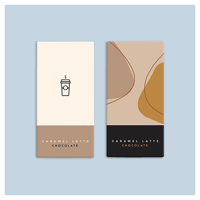 𝙎𝙀𝙇𝙁 𝙋𝙍𝘼𝘾𝙏𝙄𝘾𝙀 | Caramel Chocolate Wraps chocolate illustrator illustrator design minimalism portfolio work