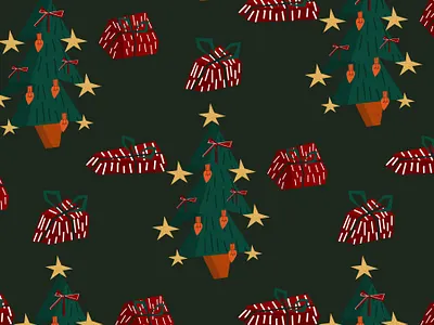 Christmas pattern doodleart handdrawn illustration oddbodies packaging pattern a day pattern art pattern design patterns printmaking surface pattern design surfacedesign typography vector