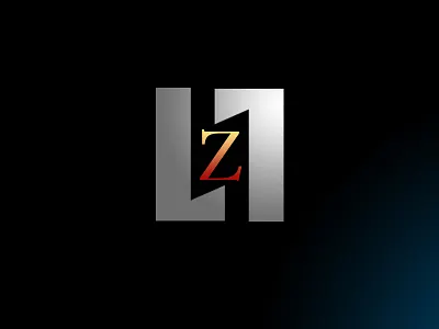 L Z T design illustration logo