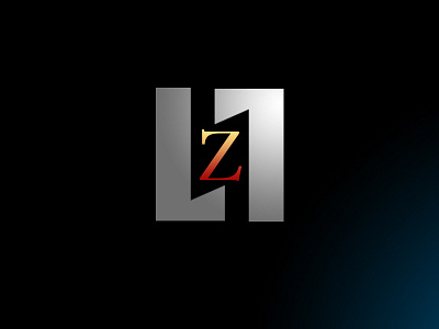 L Z T design illustration logo
