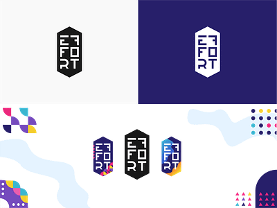 Effort branding clean clean design colores design illustration logo logo design logodesign minimalism vector