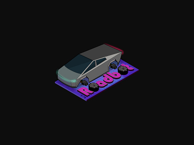 Daily Logo 05 Driverless Car Logo - RoadBot affinitydesigner artwork car creative cybertruck dailylogochallenge dailylogochallengeday5 design electric elonmusk future graphics illustration isometric logo logoinspiration offroad tesla truck vector