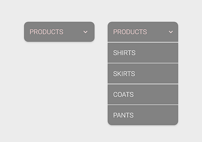 Drop down 027dropdown dailyui design ui