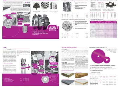Brochures, on the basis of corporate identity