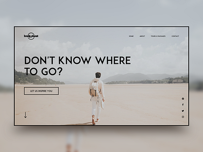 Lonely Planet design travel traveler ui ux web web design webdesign website website concept