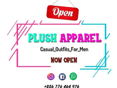 Plush Apparel Ad clothing brand social media content social media ads socialmedia