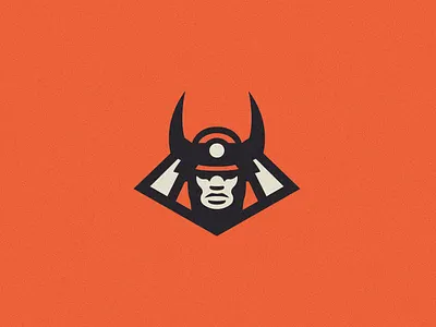 Samurai Logo badge icon japan logo mascot ninja pin samurai vintage warrior