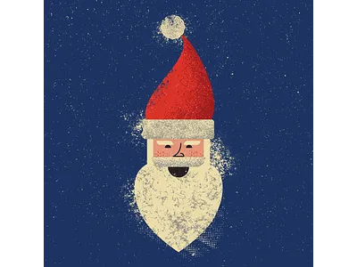 Santa artist design digitalart digitaldesign graphicdesign illustration illustrator retro santa santaclaus vector vectorart vintage