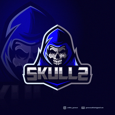 skull animation branding coreldraw design design art ilustration ilustrator logo sketch vector