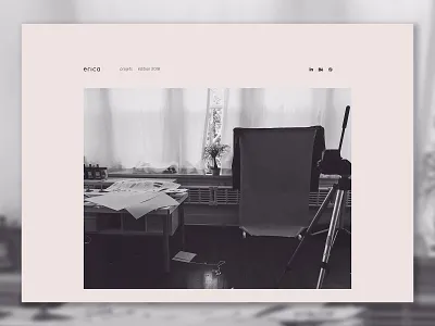 portfolio - landing page branding design landingpage minimal minimalist portfolio simple simple design web web design webdesign website