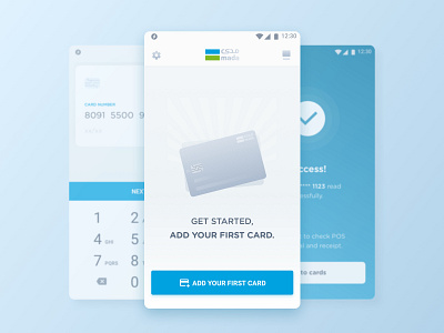 mada payment branding bright clean colorful design flat gradient illustration ui ux