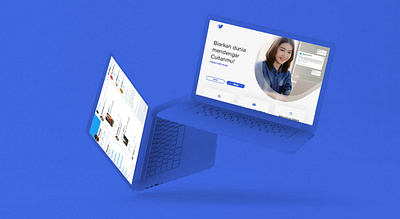 Web Design For Twiiter app branding design ui ux web website