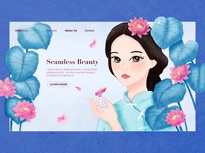 SA9527 - Redesign Concept Banner 9 banner beauty business concept creative design development icon illustration landing page launch page process seamless strategy technology vector web web app website