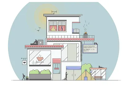 Street Illustration #2 design firstshot illustration