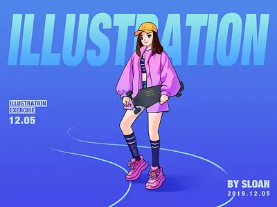 Illustration exercise 3 art illustration photoshop 插画