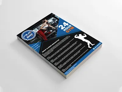 Plus Fitness | Gym Flyer adobe illustrator adobe photoshop fitness gym flyer marketing product design uiuxdesign