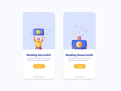 Ticket Booking art board design flat illustration illustration landing page man onboarding screen onboarding ui plant procreate ticket app ticket booking ui design uiux vector web
