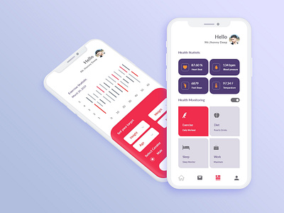 Fitness app concept app design app design icon ui web ios guide crative app design fitness app fitness app design ui ui design uiux ux