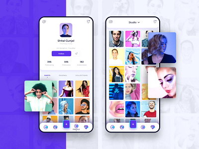 VSCO Redesign Concept. app app design application camera classic design clean colorful design editor photography redesign santy ui ux vsco white