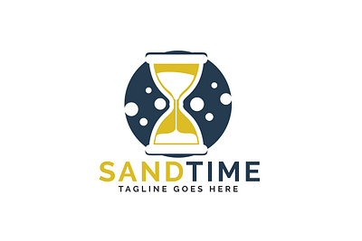 Sand time logo design. Hourglass logo design. app branding design glass hour glass hourglass icon illustration logo sand sand time sandtime time vector vector logo