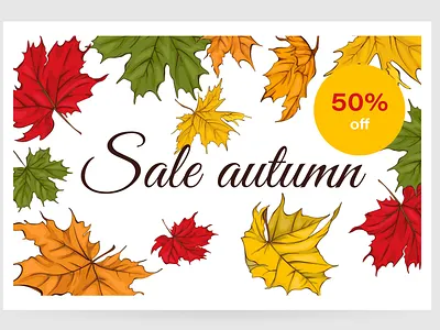 Card for sale with autumn leaves autumn autumn leaves card sale