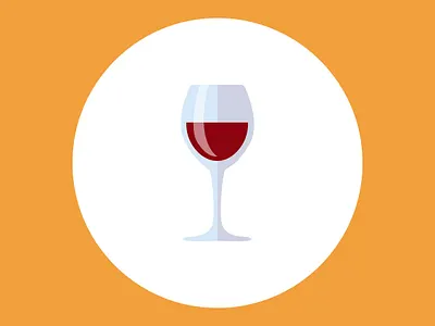 100 days of vector illustration day 65 100 days of illustration 100daychallenge 100days adobe illustrator autumn autumn collection design detail illustration flat art glass illustration vector vector illustration wine