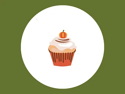 100 days of vector illustration day 66 100 days of illustration 100daychallenge 100days adobe illustrator autumn autumn collection design detail illustration illustration pumpkin pumpkin muffin vector vector illustration