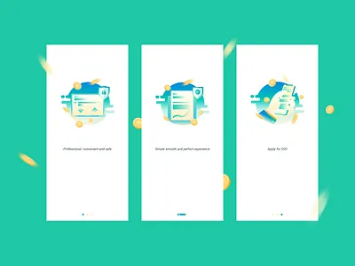 XXO钱包引导页 icon illustration illustrator logo type vector web website