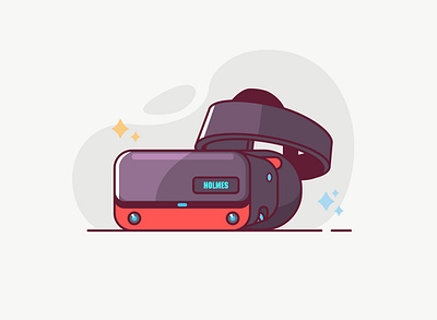 Oculus Rift S design illustration illustrator oculus oculus rift ui ux vector