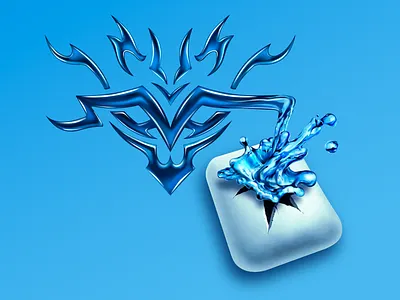 Stimorol • Ice Mask 99C food fruit ice illustration package packaging splash