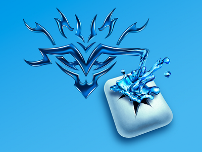 Stimorol • Ice Mask 99C food fruit ice illustration package packaging splash