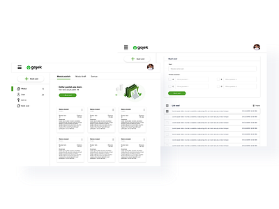 Ui/ux Web Gojek E-learning ui ux web website