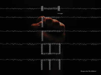 Mr.children I'LL BE cover design design design art design typography designer designs title design typo typogaphy typographic typographie typography typography art typography design